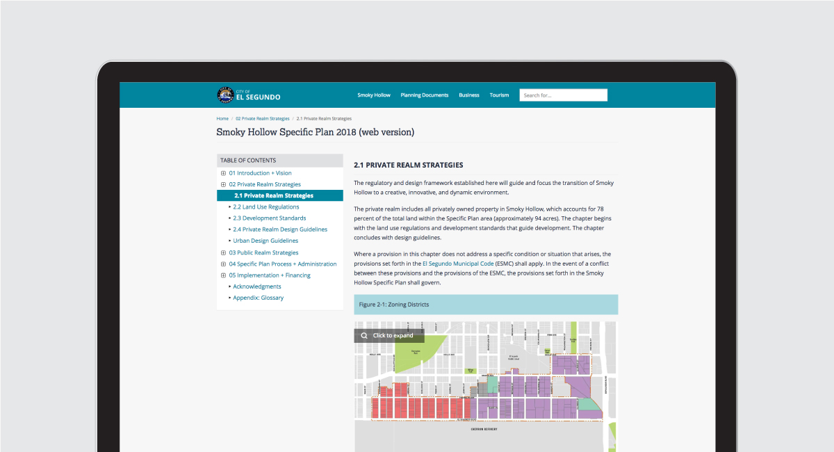 Smoky Hollow Specific Plan