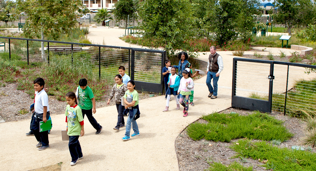 Campton Creek Natural Park at Washington Elementary