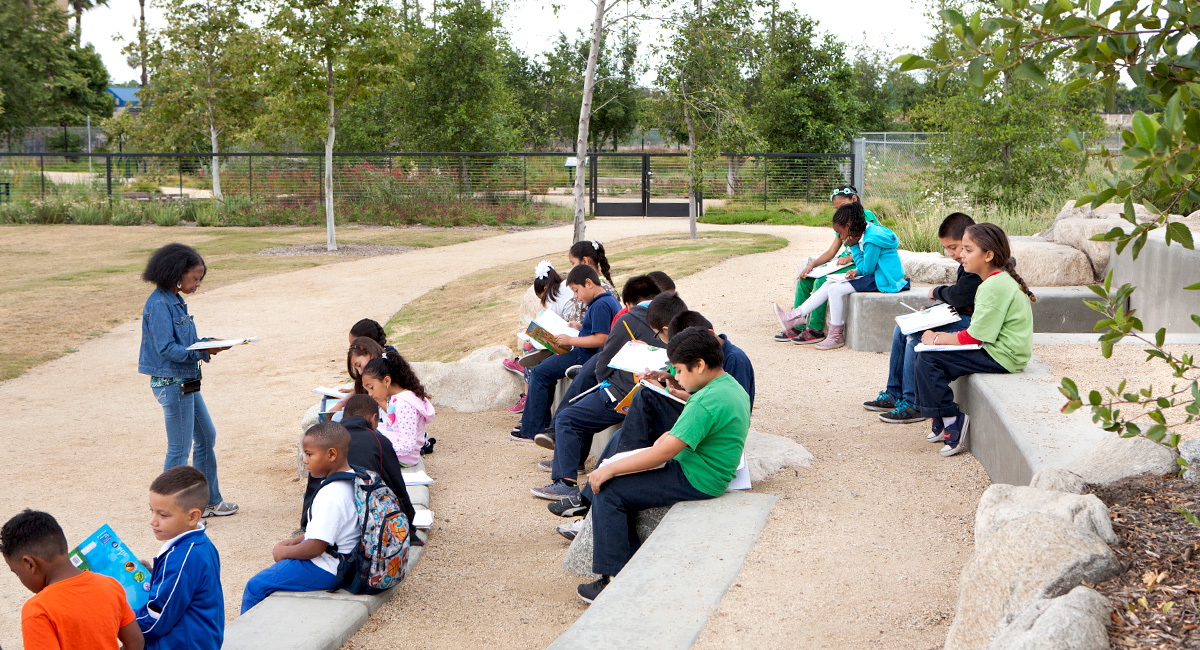 Campton Creek Natural Park at Washington Elementary