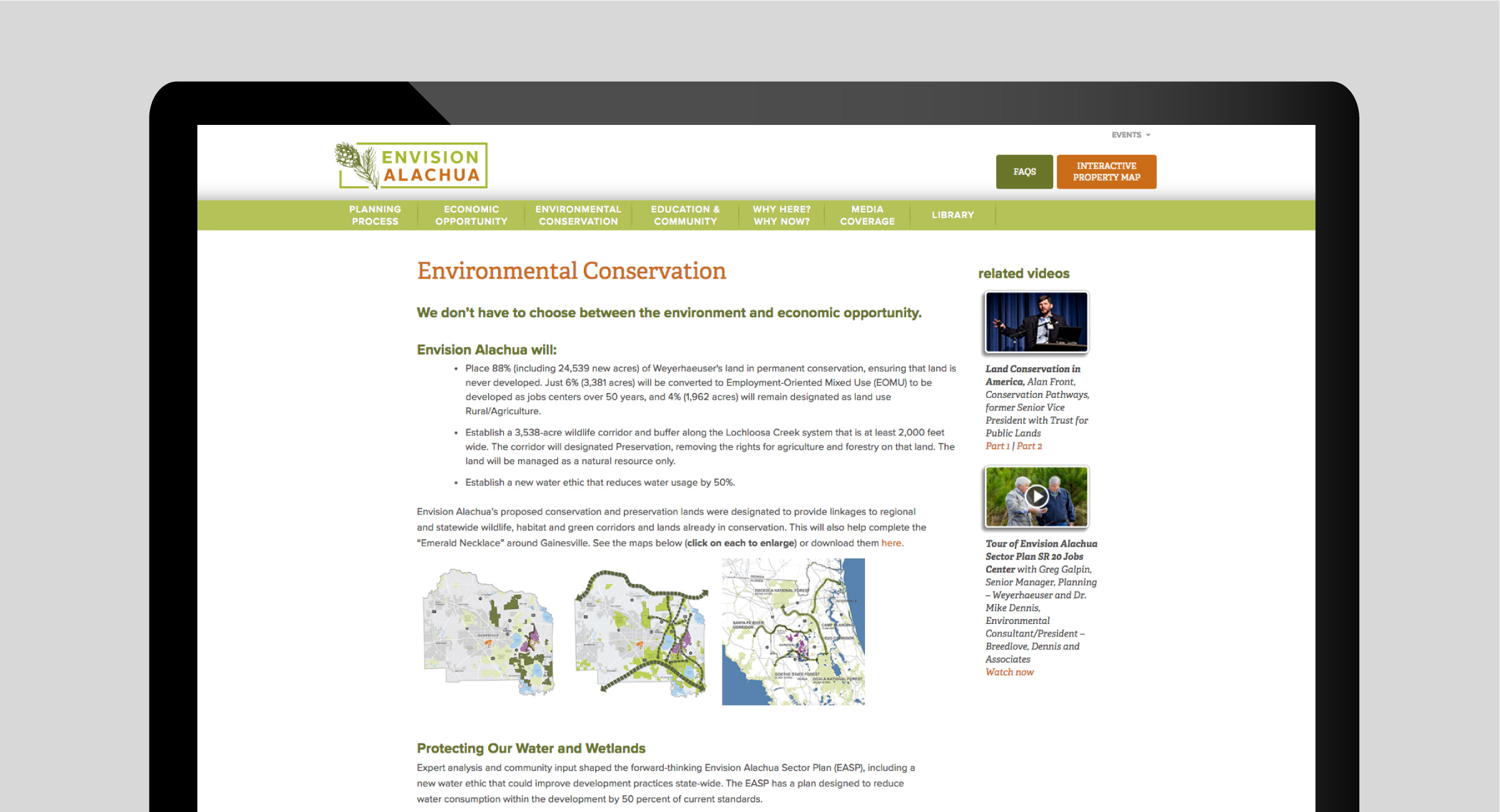 Envision Alachua Website