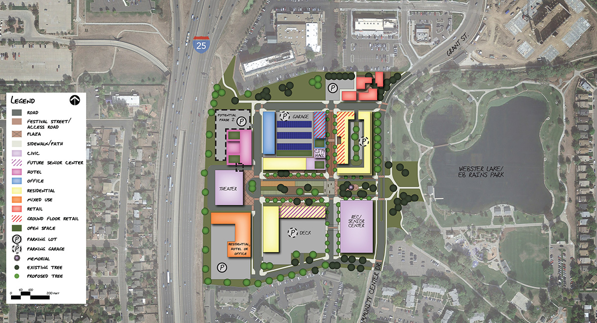 Northglenn Civic Center Site Plan