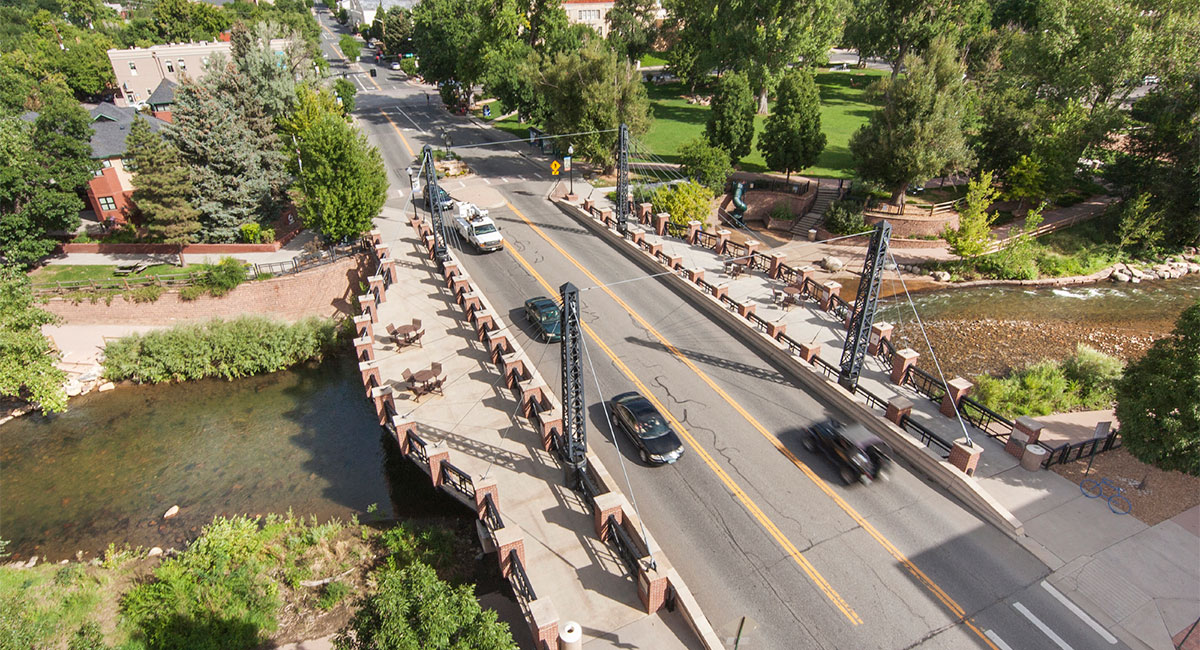 Golden Bridge Street Scape