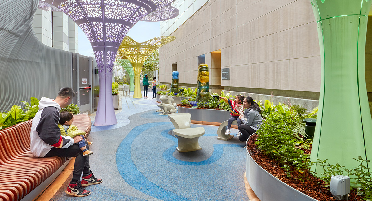 Cedars-Sinai Pediatric Garden