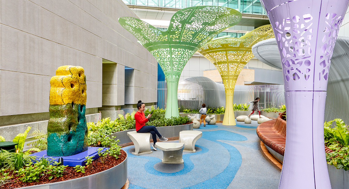 Cedars-Sinai Pediatric Garden